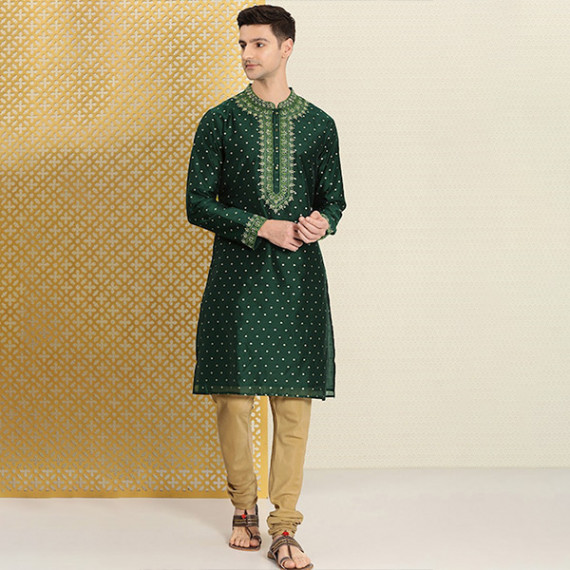 https://fabrora.in/products/men-green-gold-toned-ethnic-motifs-embroidered-thread-work-jashn-kurta