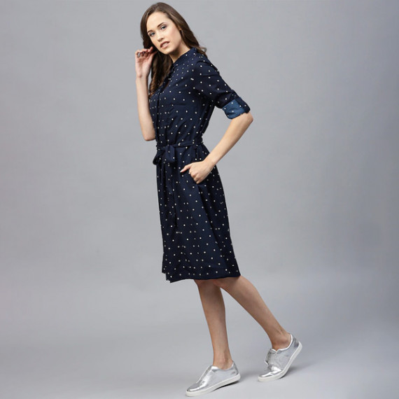 https://fabrora.in/products/navy-blue-polka-dots-printed-shirt-dress