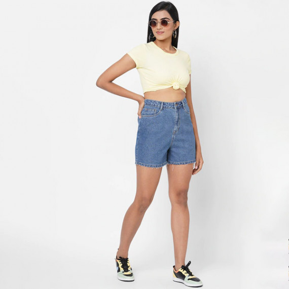 https://fabrora.in/products/women-blue-slim-fit-high-rise-denim-shorts