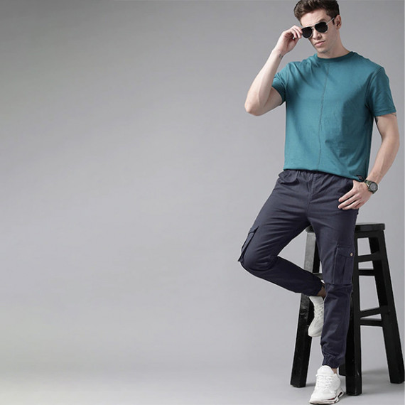 https://fabrora.in/products/men-navy-blue-solid-mid-rise-woven-pure-cotten-cargo-trousers