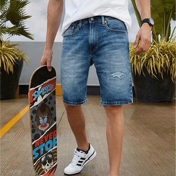 https://fabrora.in/products/men-blue-washed-distressed-denim-shorts