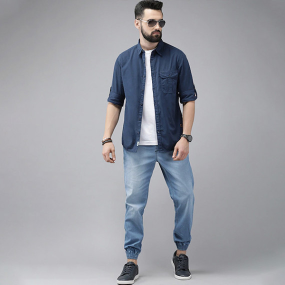 https://fabrora.in/products/men-blue-stretchable-jogger-jeans