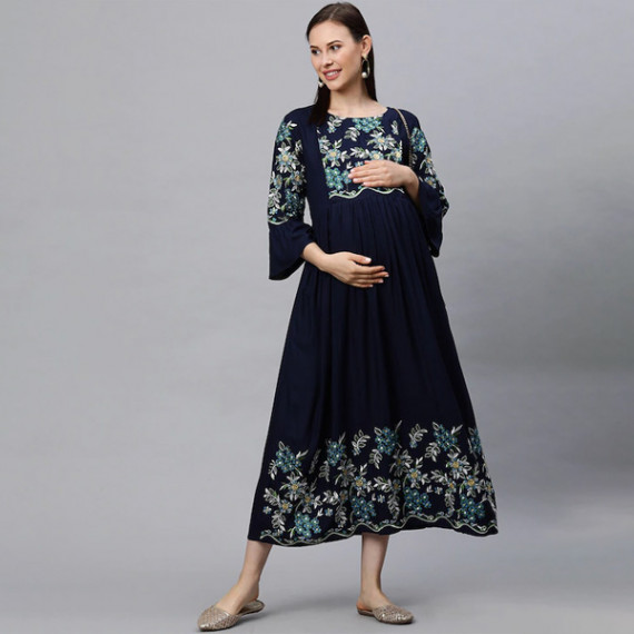 https://fabrora.in/products/women-navy-blue-embroidered-maternity-feeding-maxi-nursing-dress