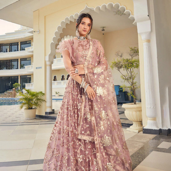 https://fabrora.in/products/peach-coloured-gold-toned-embellished-sequinned-semi-stitched-lehenga-unstitched-blouse-with