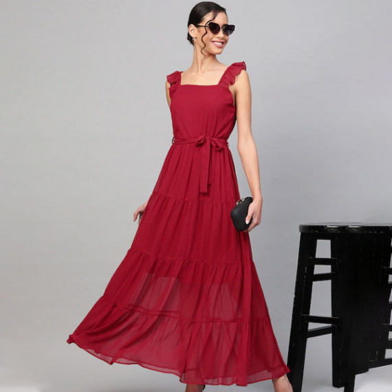 https://fabrora.in/products/maroon-tiered-maxi-dress